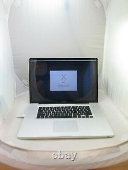 2010 17 Apple Macbook Pro 17 Mc024ll/a I5 2.53ghz 8gb As Is Screen 2 Lines