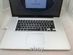 2010 17 Apple Macbook Pro 17 Mc024ll/a I5 2.53ghz 8gb As Is Screen 2 Lines