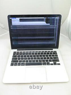 2012 13 Apple Macbook Pro Md212ll/a I5 2.5ghz 8gb 256gb As Is Cracked Screen
