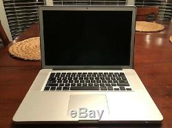 2012 15 Unibody MacBook Pro 1TB SSD, 16GB RAM, Anti-Glare Screen, Quad Core i7