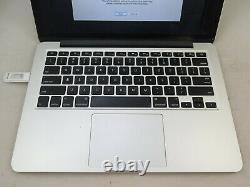 2013 13 Apple Macbook Pro I7 2.8ghz 16gb 512gb As Is Crack Screen Parts Repair