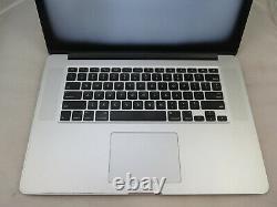 2013 15.4 Apple Macbook Pro Me664ll/a I7 2.4ghz 8gb 512gb As Is White Screen