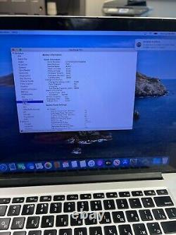 2013 Apple MacBook Pro 15 Retina i7 2.7GHz 16GB 512GB ALT KEYS / SCREEN WEAR
