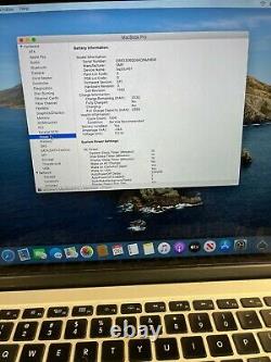 2013 Apple MacBook Pro 15 Retina i7 2.7GHz 16GB 512gb Screen Wear / Battery