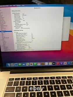 2013 Apple MacBook Pro Retina 15 i7 2.3GHz 16GB 512GB SSD Screen Wear / Battery