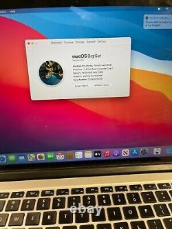 2013 Apple MacBook Pro Retina 15 i7 2.3GHz 16GB 512GB SSD Screen Wear / Battery