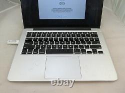 2013 Apple Macbook Pro 13 Me866ll/a I5 2.6ghz 8gb 512gb As Is Screen Issue