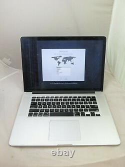 2013 Apple Macbook Pro Me294ll/a 15 I5 2.3ghz 16gb 512gb As Is Cracked Screen