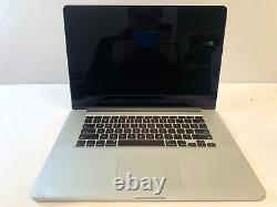 2014 Apple MacBook Pro 15 2.2GHz i7 16GB RAM 256GB SSD BAD SCREEN