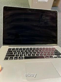 2014 Apple MacBook Pro 15 Retina 2.8GHz i7 16GB 1TB SSD Screen Wear / Keys