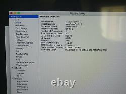 2014 Apple Macbook Pro 13 Mgx82ll/a I5 2.6ghz 8gb 256gb As Is Crack Screen