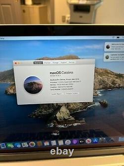 2015 Apple MacBook Pro Retina 15 i7 2.5GHz 16GB 512GB SCREEN WEAR / READ