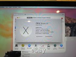 2015 Apple Macbook Pro Mf843ll/a 13.3 I7 3.1ghz 16gb 512gb As Is Screen Shadow