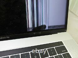 2016 15.4 Apple Macbook Pro Cto I7 2.9ghz 16gb 512gb As Is Damaged Case/screen