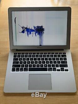 2017 Apple 13 MacBook Air 128gb Intel i5 Catalina Laptop w Cracked Screen A1466