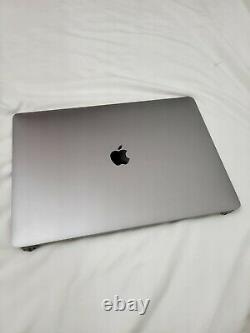 2018 Apple MacBook Pro 15 LCD Screen Assembly (A1990) Space Gray