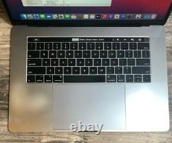 2018 MacBook Pro 15 TouchBar 2.2 GHz i7 16GB 256GB Radeon Pro 555X BAD SCREEN