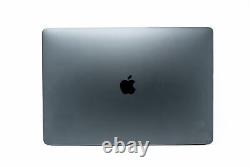 A+ 15 Apple MacBook Pro TouchBar 2018 2019 Space Gray Display LCD Assembly A1990