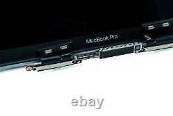 A1990 2018 2019 OEM LCD Display Assembly 15 MacBook Pro Touch Bar Space Gray AA