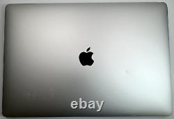 AS-IS Apple MacBook Pro 15 A1990 DISPLAY 2018 2019 SILVER BROKEN