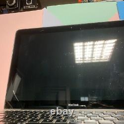 Apple MacBook A1278 LATE 2008 2.4GHZ 2GB 1067 Ram Not Pro! Screen Damage