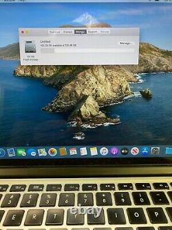 Apple MacBook Pro 13 Retina (2013) 2.4GHz 4GB 128GB Stiff Tracpad Screen Wear
