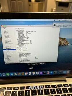 Apple MacBook Pro 13 Retina (2014) i5 2.6GHz 8GB 128GB SCREEN WEAR / AZERTY