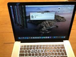 Apple MacBook Pro 15.4, i7 @ 2.2GHz, 256GB SSD, 16GB RAM, DAMAGED SCREEN