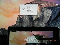 Apple MacBook Pro 15.4 i7 Quad core @2.8GHZ 16 GB RAM Mid 2014 Cracked Screen