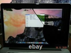 Apple MacBook Pro 15.4 i7 Quad core @2.8GHZ 16 GB RAM Mid 2014 Cracked Screen