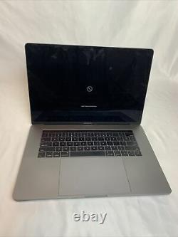 Apple MacBook Pro 15 Core i7 2.6Ghz 512GB A1707 Screen Works For Parts