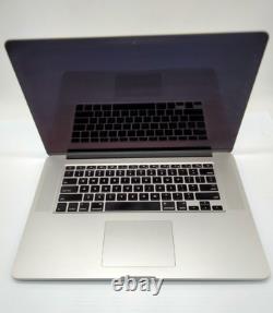 Apple MacBook Pro 15 Retina Screen Display Chassis 2014 A1398 EMC 2881 SILVER
