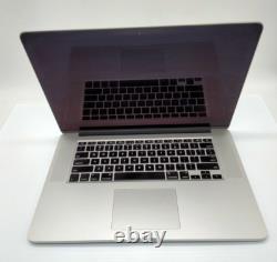 Apple MacBook Pro 15 Retina Screen Display Chassis 2014 A1398 EMC 2881 SILVER