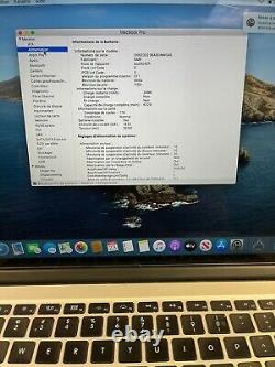 Apple MacBook Pro Retina 15 (2012) i7 2.3GHz 8GB 256GB Alt Keys / Screen Wear