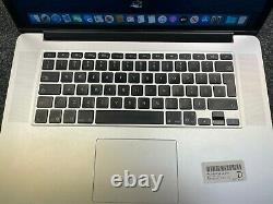 Apple MacBook Pro Retina 15 (2012) i7 2.3GHz 8GB 256GB Alt Keys / Screen Wear