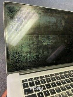 Apple MacBook Pro Retina 15 (2014) i7 2.5GHz 16GB 512GB Screen Wear / Bad Key