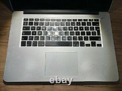 Apple MacBook Pro Retina 15 Late-2013 i7 8GB A1398, faulty screen, see pics