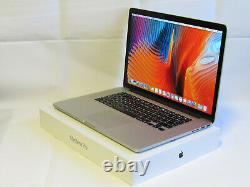 Apple Macbook Pro 15 i7 2.8GHZ / 16GB / 2TB SSD / MJLU2LL/A New Batt + Screen