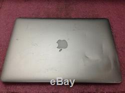 Apple Macbook Pro A1398 2015 Intel i7 16GB RAM No HDD No OS Bad Screen LP911