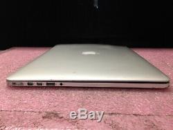 Apple Macbook Pro A1398 2015 Intel i7 16GB RAM No HDD No OS Bad Screen LP911