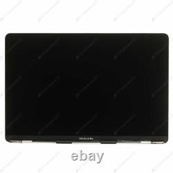 Apple Macbook Pro A1708 Silver Screen LCD Assembly Display Complete Top Part
