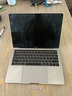 Apple Macbook Pro Touch Bar Core i5 2.4GHz 13in 256GB 16GB A1989 for parts only