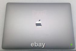 Apple Screen Assembly for 15 MacBook Pro Retina A1990 2018/19 Gray Baffle crush