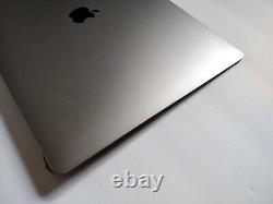Apple macbook pro 15 inch, A1707, 2016-2017 LCD Screen assembly, Space Gray
