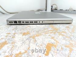 Bad Screen Apple MacBook Pro 17 Laptop Intel Core i5 8GB 0HDD AS-IS
