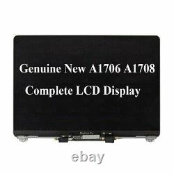 For Apple Macbook Pro 13 A1706 A1708 2016 2017 LCD Screen Assembly Space Gray