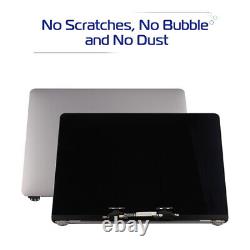 For Macbook Pro A1706 A1708 13.3'' 2016-17 LCD Screen Display Full Assembly Gray