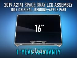 GENUINE APPLE 2019 A2141 Space Gray LCD Display Assembly MacBook Pro 16 1Yr Warr