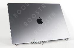 GENUINE OEM Apple MacBook Pro 16 M1 LCD Screen Display GRAY A2485 2021 B+ Grd