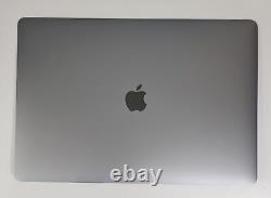 Grd B+ Original MacBook Pro A1990 2018 2019 15 Space Gray LCD Screen Assembly